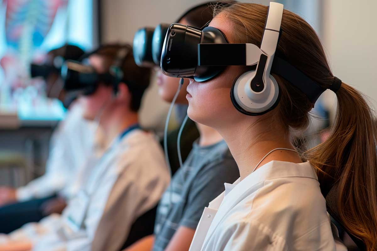 Augmented Reality in Medical Education: Interactive Simulations and Procedure Training