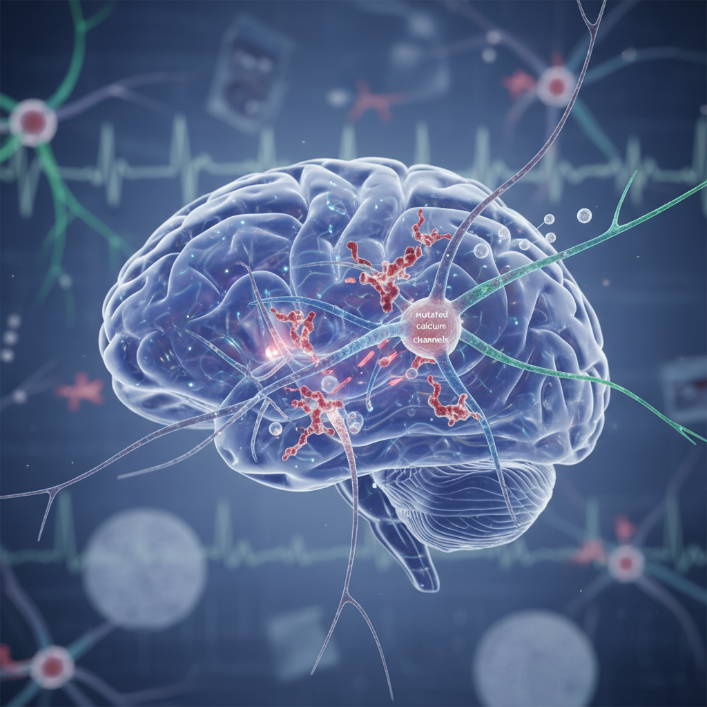 How calcium channel mutations may derail early brain development in childhood epilepsy — and what this finding really explains