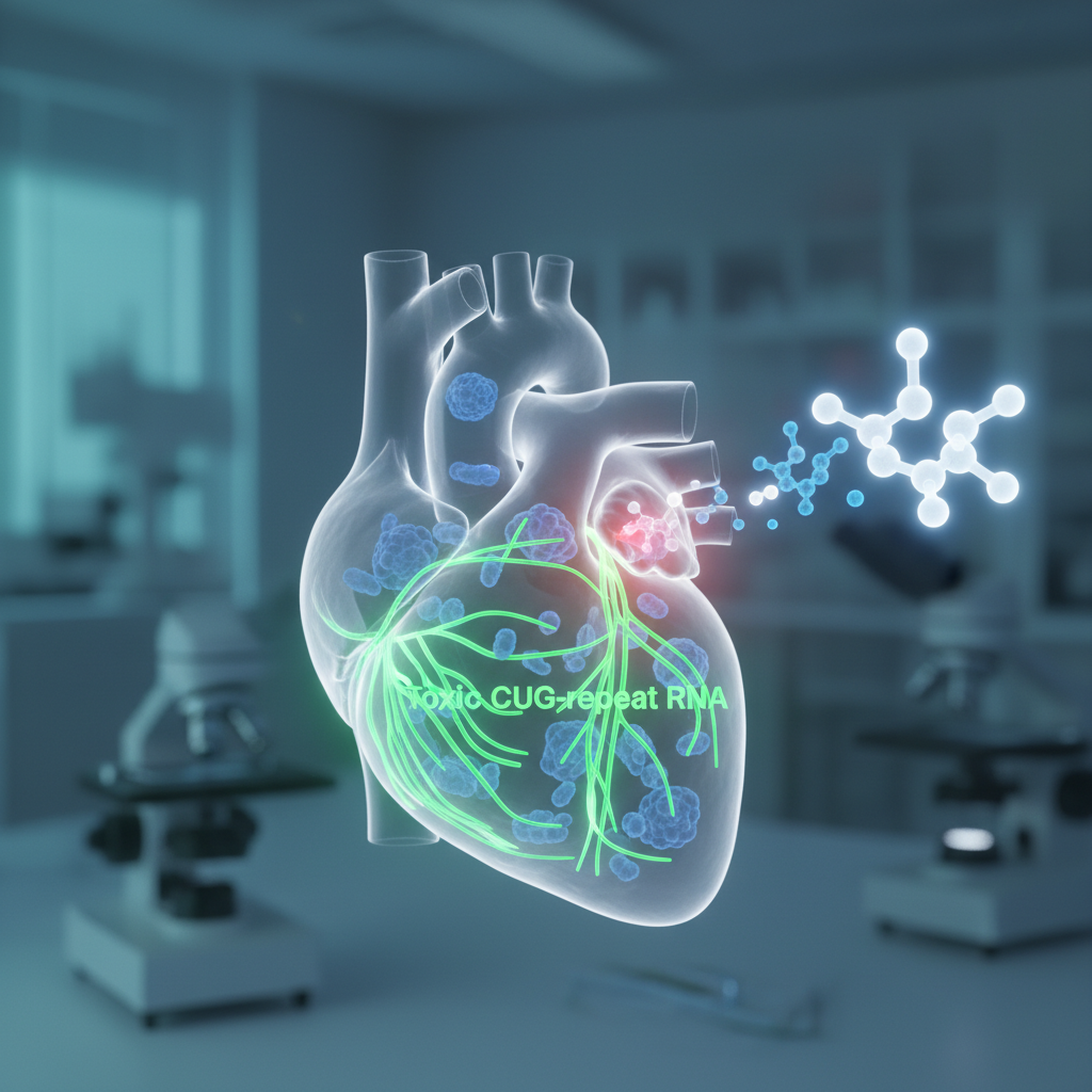 Toxic RNA may be the central driver of worsening heart disease in myotonic dystrophy type 1 — and that sharpens the case for RNA-targeted therapies