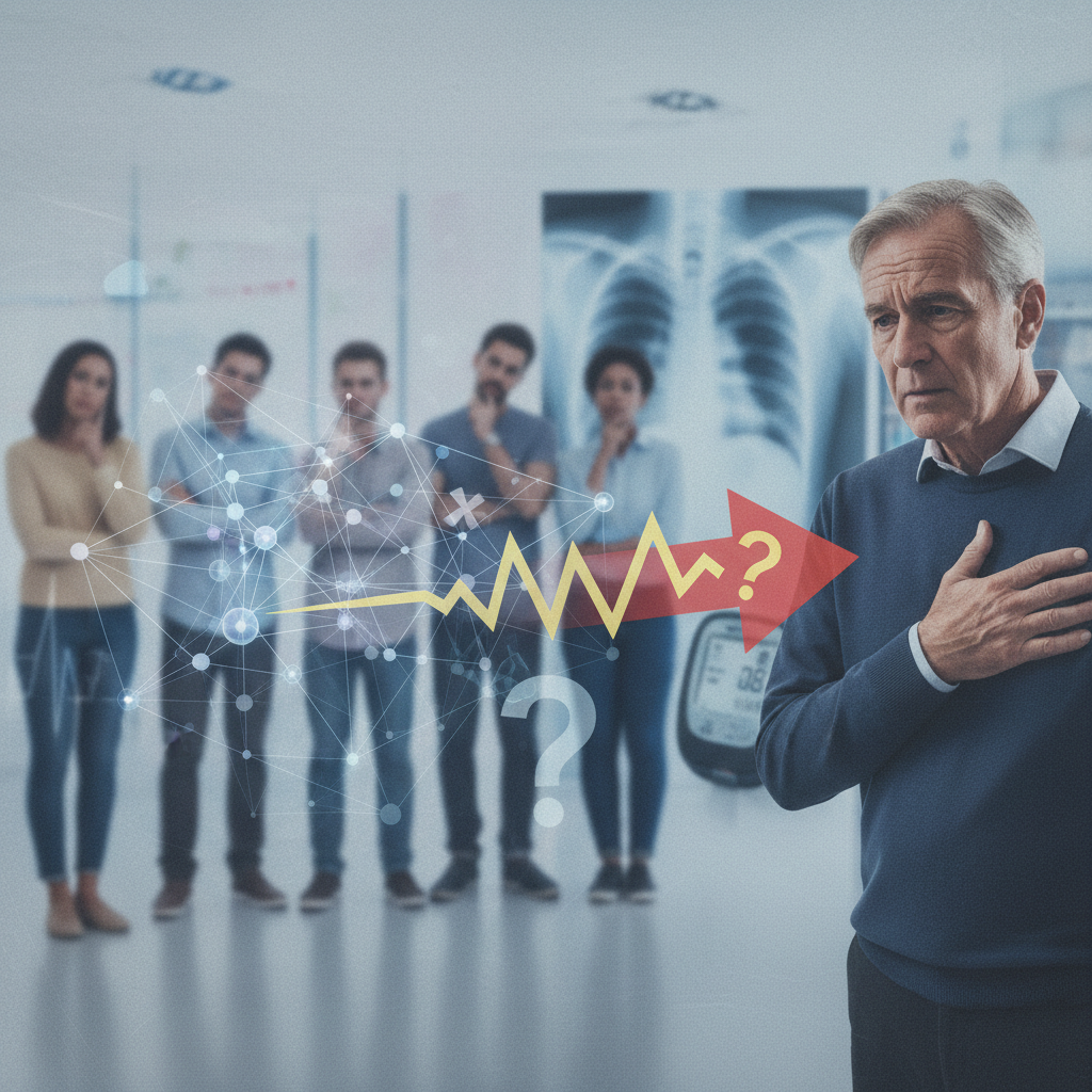 Predicting heart disease within diabetes subgroups is an important goal — but the new headline still needs caution