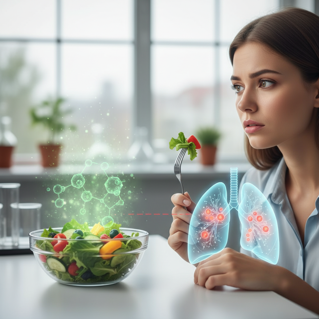 A new hypothesis suggests pesticide residues could affect lung-cancer risk in younger non-smokers — but there is not enough evidence here to blame healthy diets